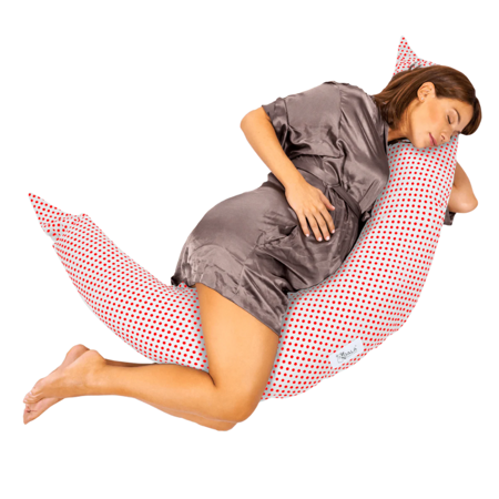 Koala Babycare® Pillow for pregnant women Hug+ Comfy Red