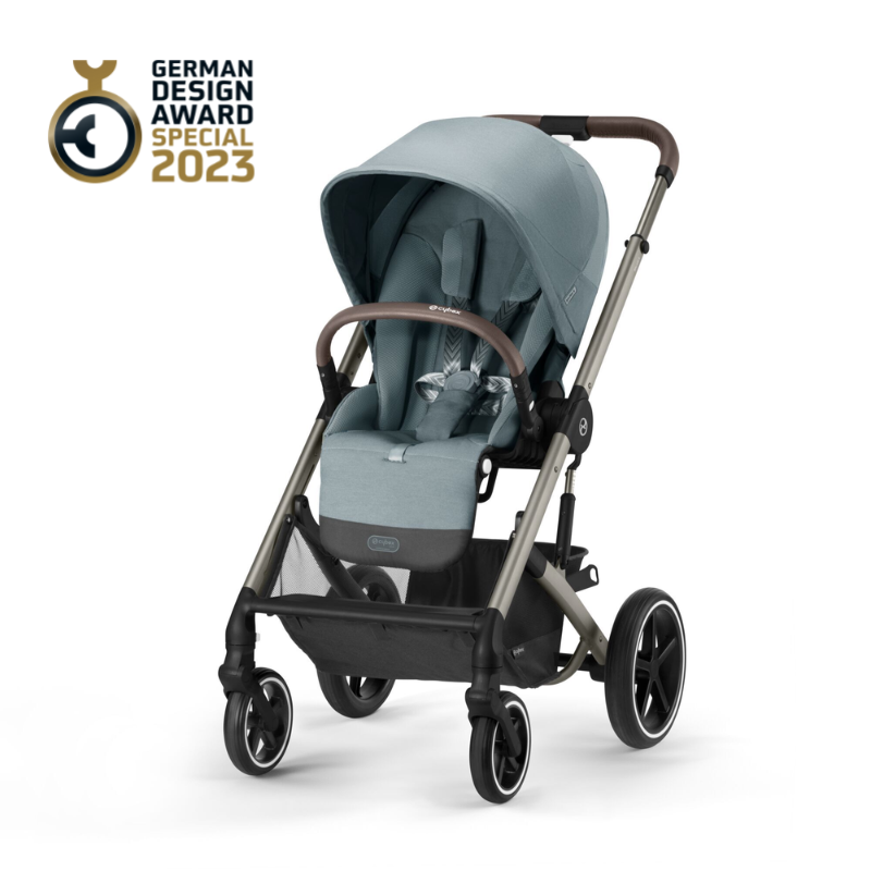 Cybex® Stroller Balios S Lux (0-22 kg) Sky Blue (Taupe Frame)