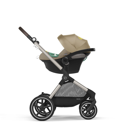 Picture of Cybex® Baby Stroller 2in1 Eos™ Lux Seashell Beige (Taupe Frame)