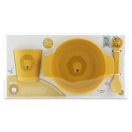 Picture of Trixie Baby® Silicone first meal set - Mr. Lion