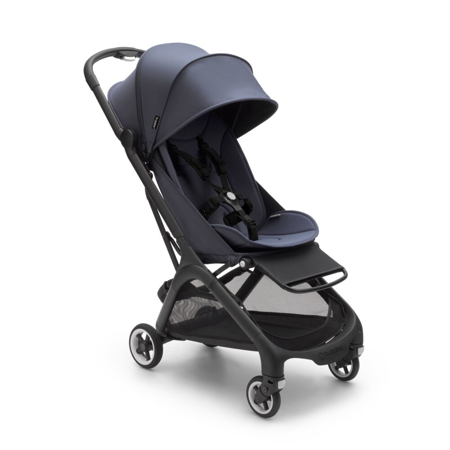 Picture of Bugaboo® Stroller Butterfly Black/Stormy Blue - Stormy Blue