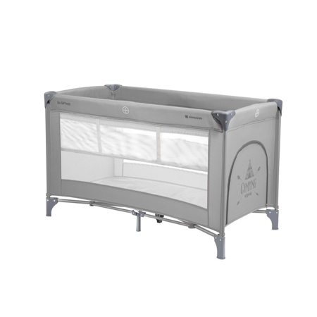 Picture of Kikaboo® Baby cot 2 levels 125x65 So Gifted Grey