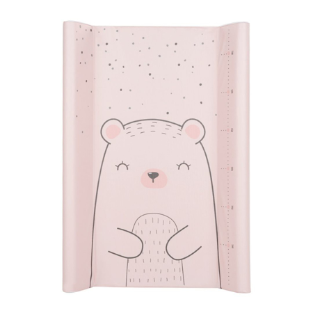 Picture of KikkaBoo® Soft PVC changing pad 70х50cm Bear with me Pink