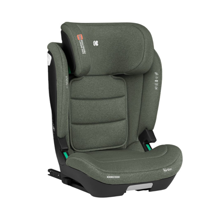 Picture of KikkaBoo® Car seat i-Scout i-SIZE (100-150 cm) Army Green