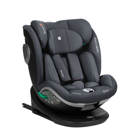 Picture of KikkaBoo® Car seat 360° i-Drive i-SIZE (40-150 cm) Dark Grey
