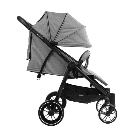 KikkaBoo® Twin stroller Happy 2 Light Grey