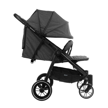 KikkaBoo® Twin stroller Happy 2 Dark Grey