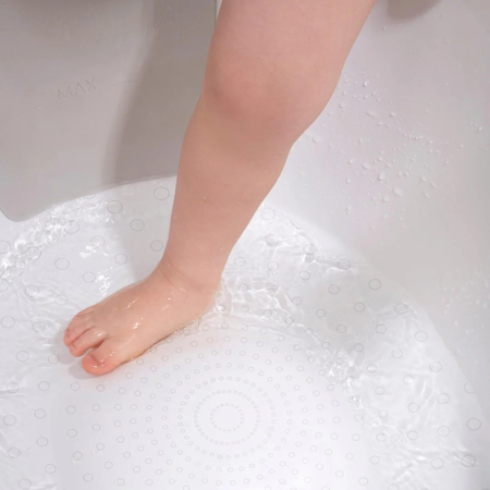 Shnuggle® Baby bath Toddler White/Grey (12m+)