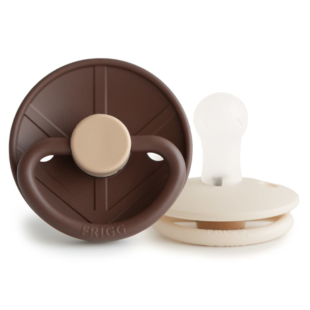 Picture of Frigg® Daisy Pacifiers Silicone Little Viking Cocoa/Cream
