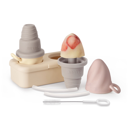 Picture of Haakaa® Freeze-N-Sip Ice Cream Mould Set Grey