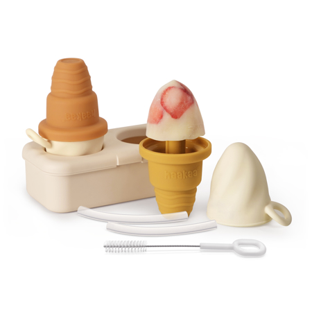 Picture of Haakaa® Freeze-N-Sip Ice Cream Mould Set Oker