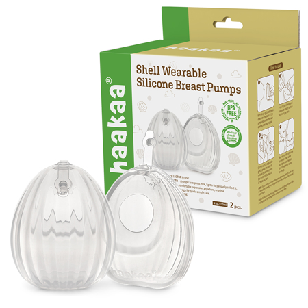 Haakaa® Shell Wearable Silicone Pump 120ml