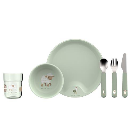Picture of Little Dutch® Children's dinnerware 6-piece set Little Farm