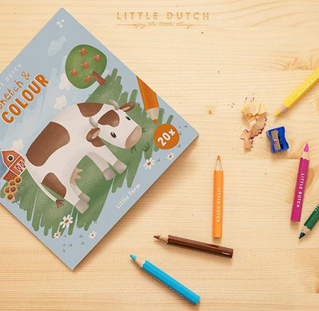 Little Dutch® Coloring Book Little Farm