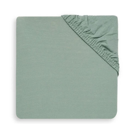 Picture of Jollein® Fitted Sheet Crib Jersey Ash Green 40/50x80/90cm