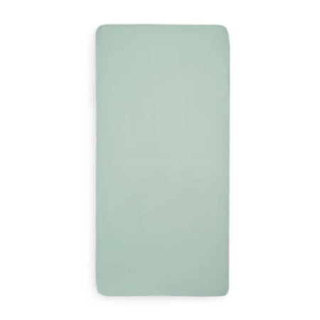 Jollein® Fitted Sheet Crib Jersey Ash Green 40/50x80/90cm